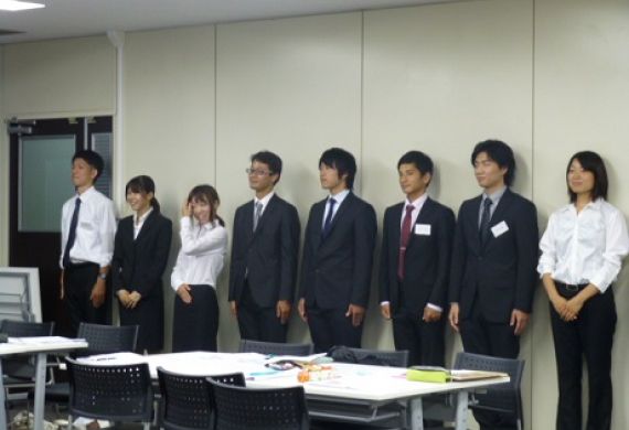 2014年8月6日：企業訪問準備
