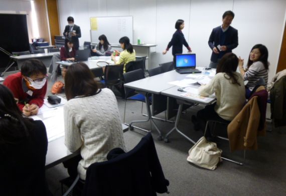 2015年1月31日：番組収録 「伝える」を体験